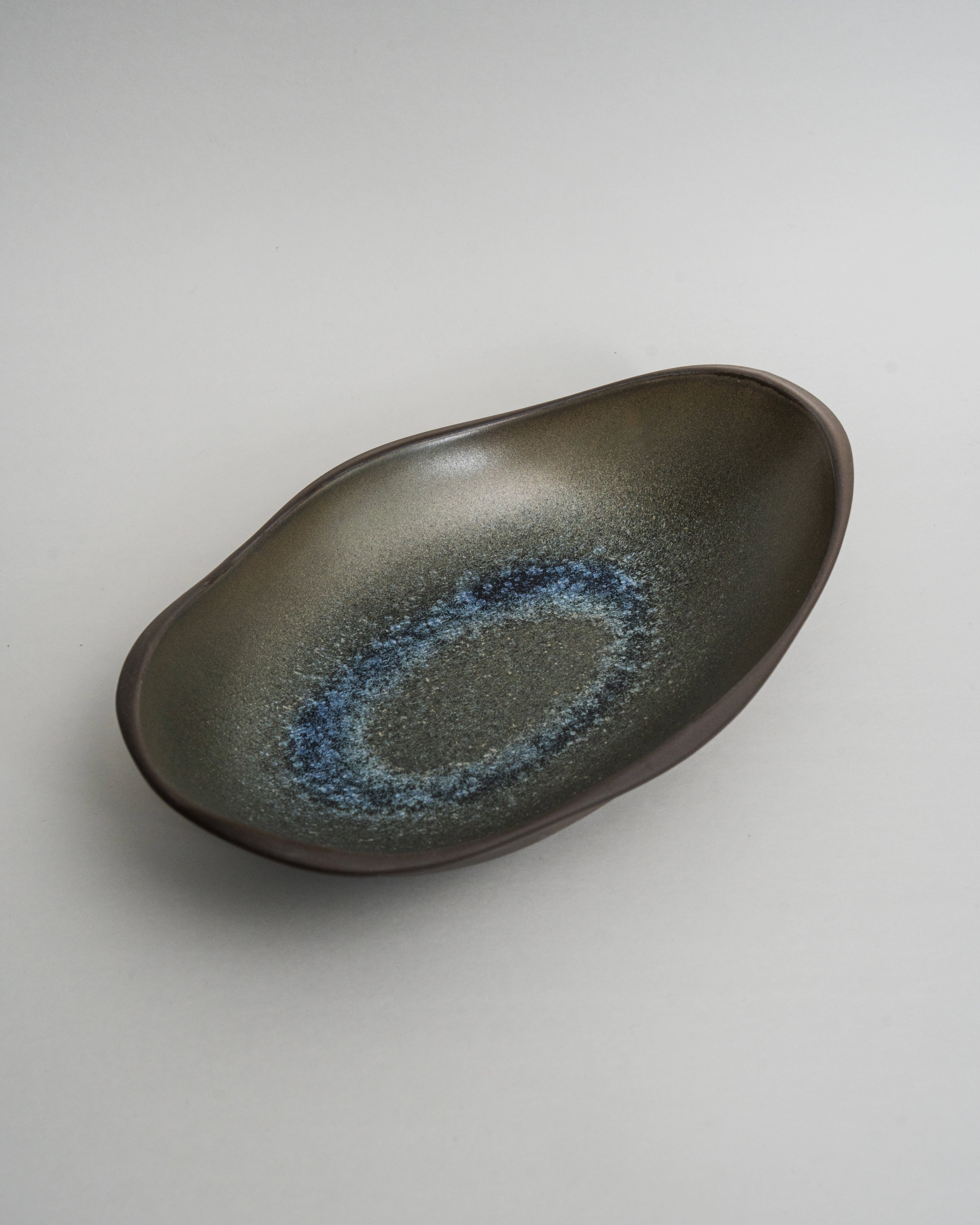 Lagoon Ocean - Oval Plate 31cm