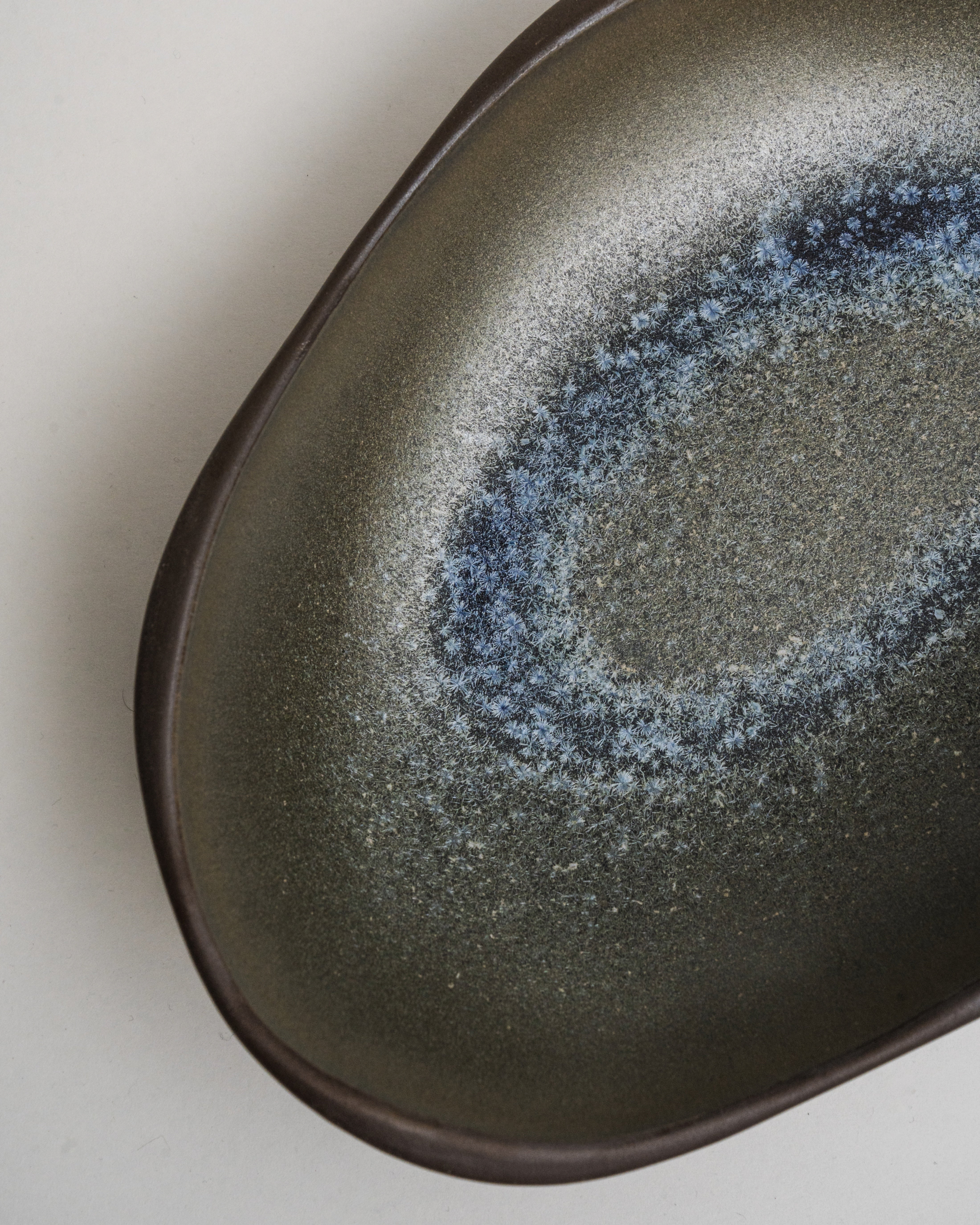 Lagoon Ocean - Oval Plate 31cm