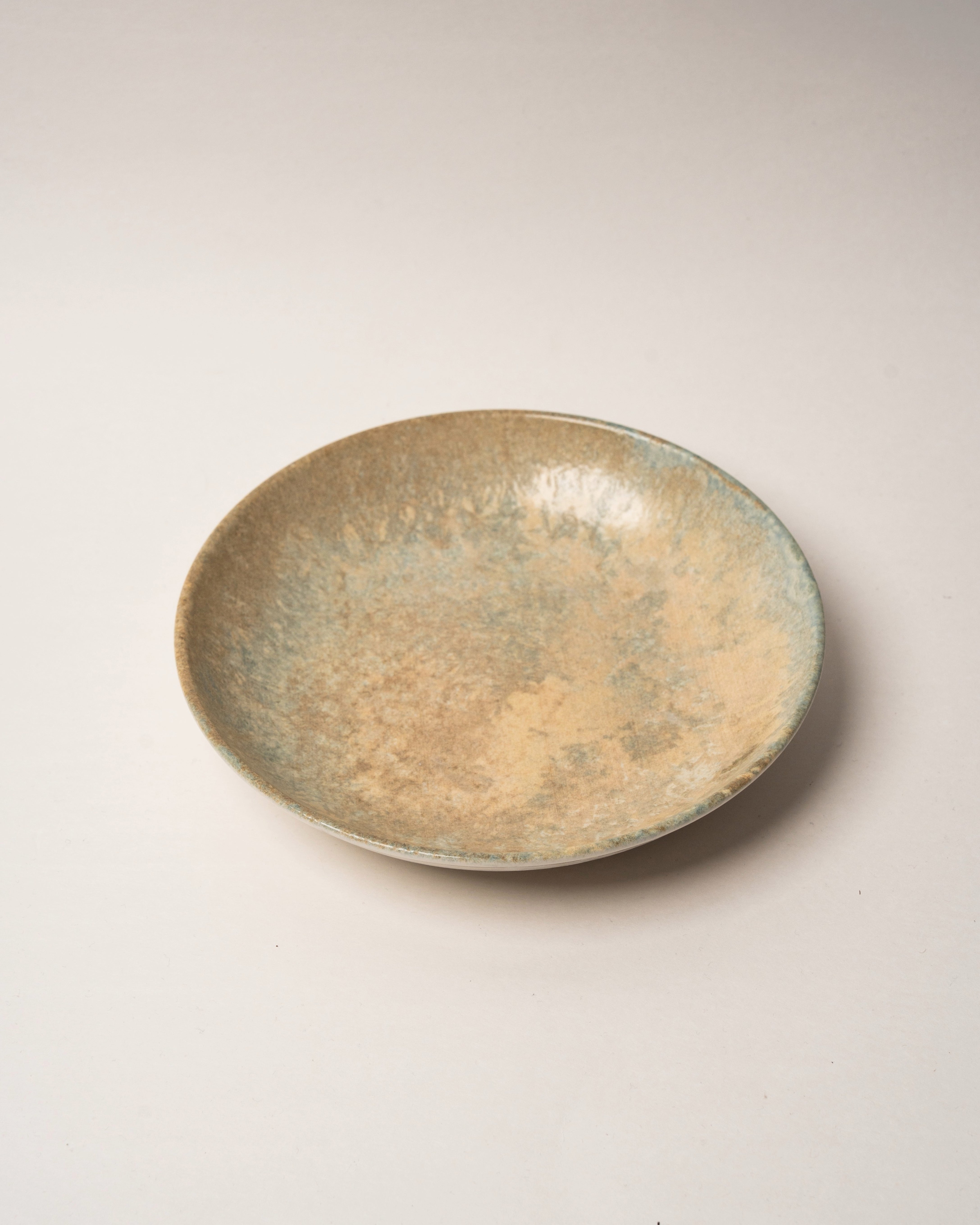 Aurelia porcelain bistro bowl, bronze-toned glaze, 9 inch