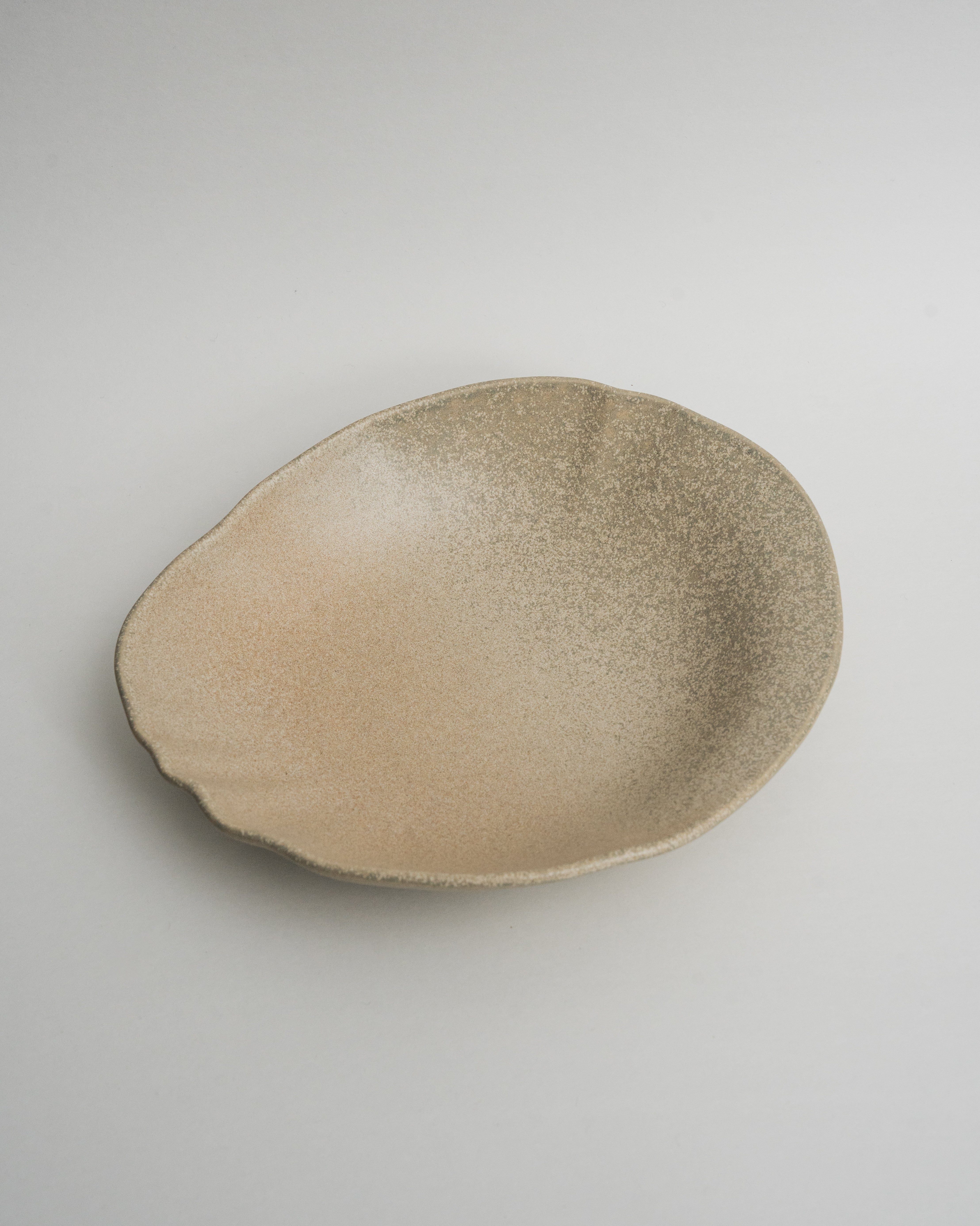 Sahara porcelain bistro bowl, sand-toned glaze, 10.6 inch